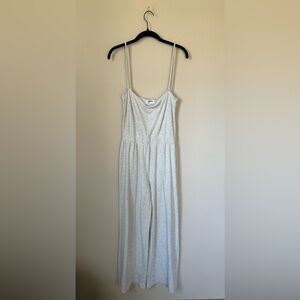 Misguided Gray Jersey Jumpsuit- Size US 4